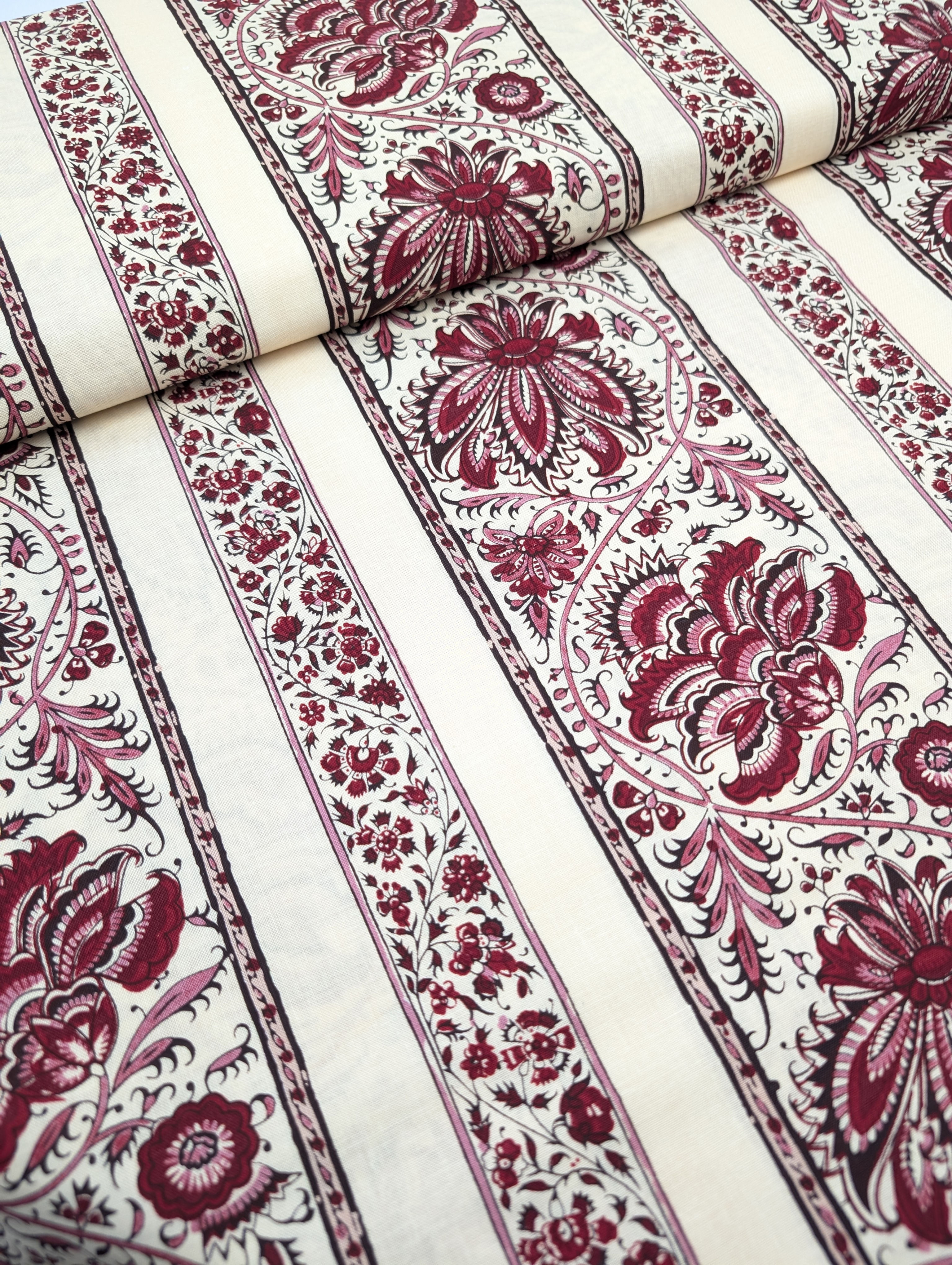 Dutch Heritage China Red Stripe 100% Cotton