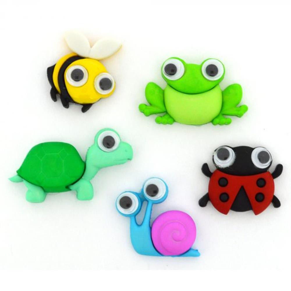 Wild and Wacky Novelty Buttons by Dress It Up