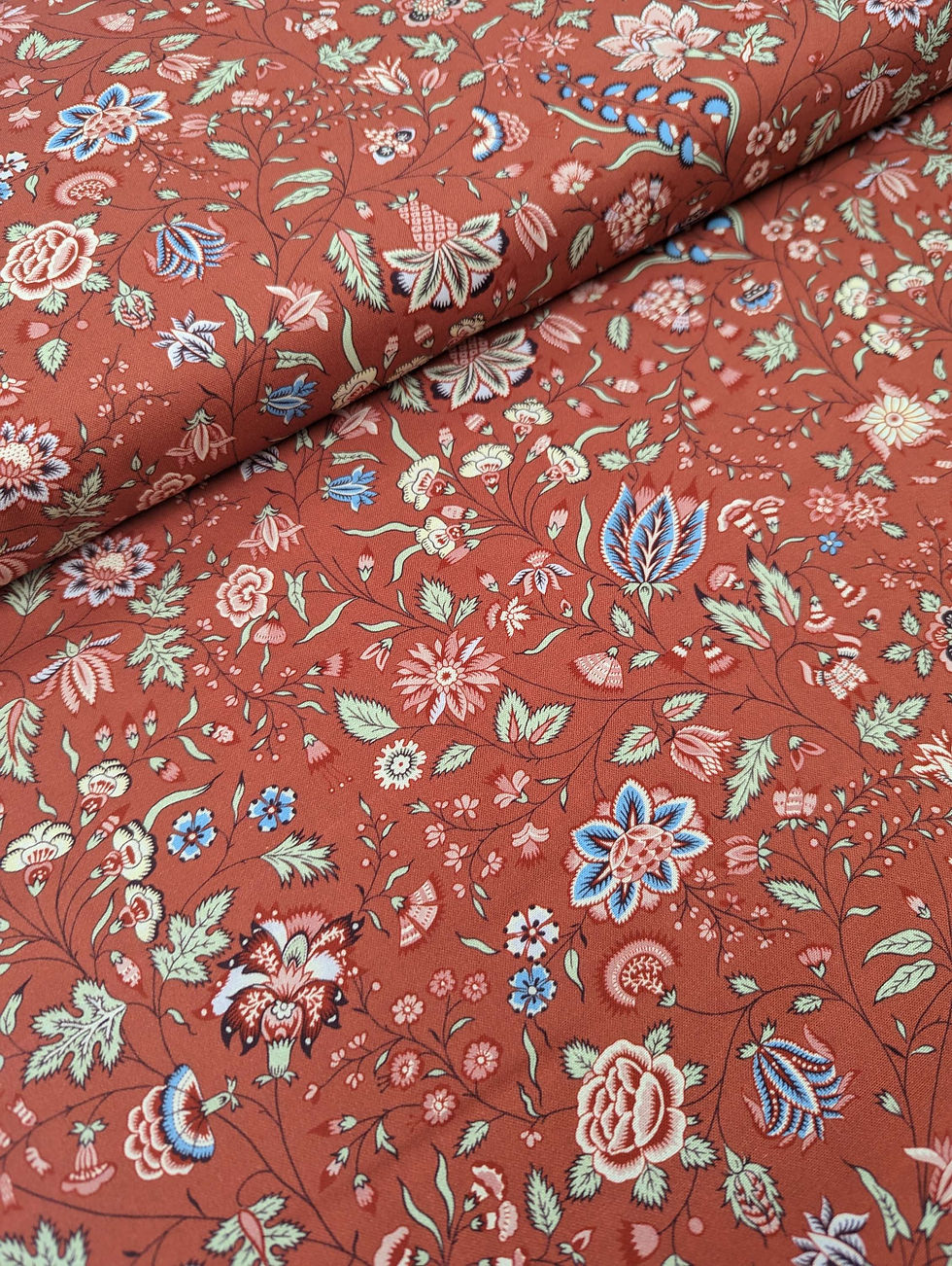 Thumbnail: Dutch Heritage Red 100% Cotton Fabrics