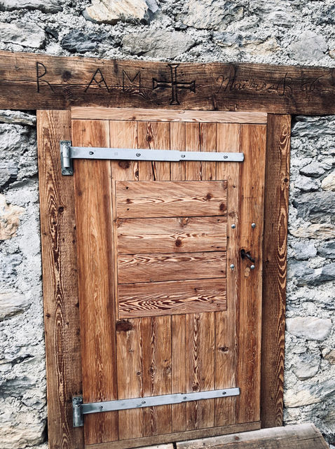 Transformation - rénovation d'un mayen à Anzère