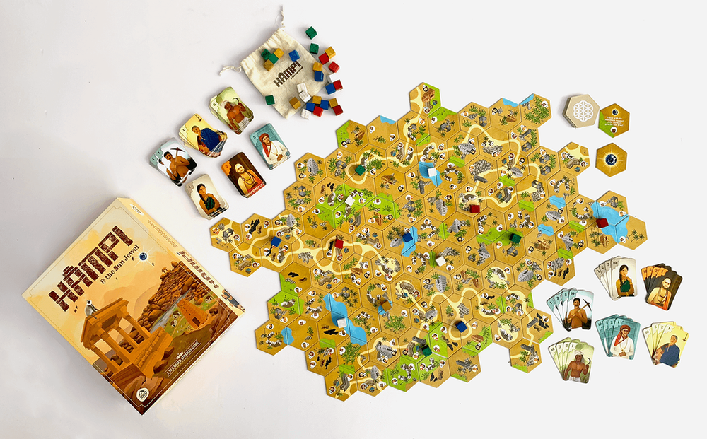 The designers bringing Indian culture into the world of board gamesHampi The time travel to