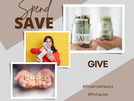 Spend/Save/Give