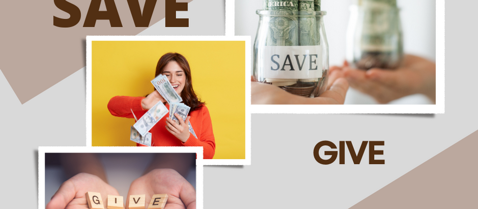 Spend/Save/Give