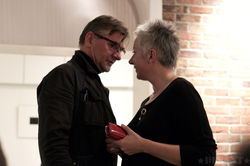 Aneta Kolańczyk i Wojciech Kass