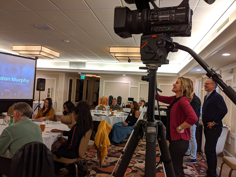 Shannon O'Dowd with Elysian Sound and Light hosting On Camera Workshop