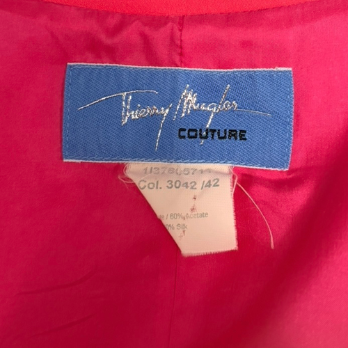 F/W 2001 Thierry Mugler Hot Pink Pantsuit | Lord of Luxury