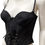 Thumbnail: S/S 1995 Gianni Versace Black Boned Runway Corset Bustier