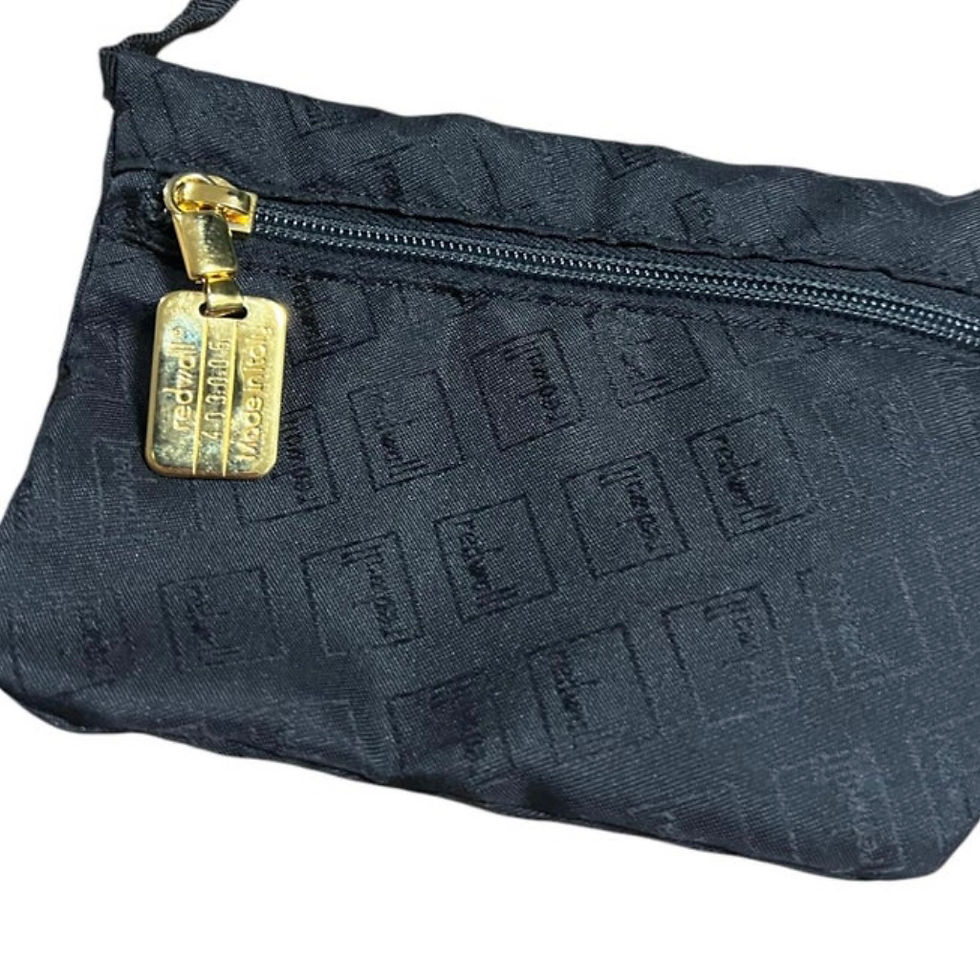 Thumbnail: Moschino Vintage Beach Ball Leather Wristlet Bag