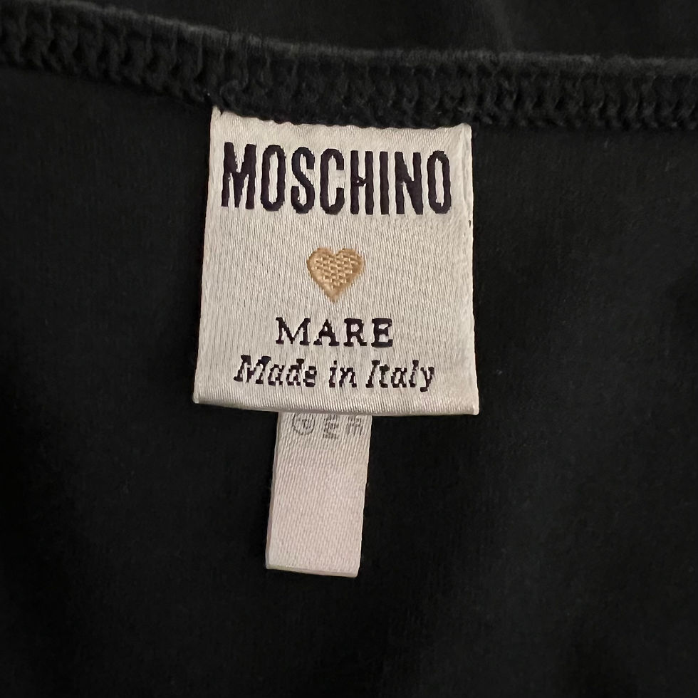 Thumbnail: 1980’s Moschino Mare Vintage Minnie Mouse Knit Mini Dress