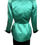 Thumbnail: F/W 1996 Thierry Mugler Green Silk Structural Runway Suit With Tags