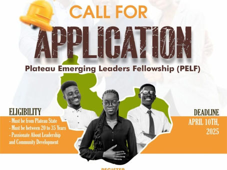 Plateau Emerging Leaders Fellowship (PELF) 2025