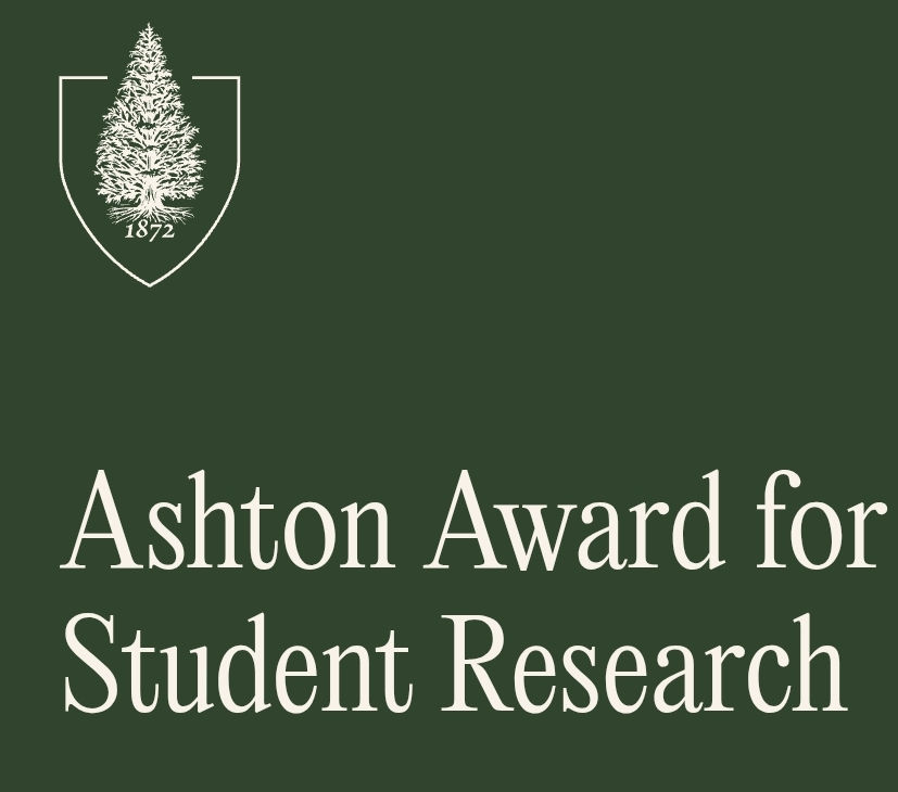 Ashton Award for Student Research 2025