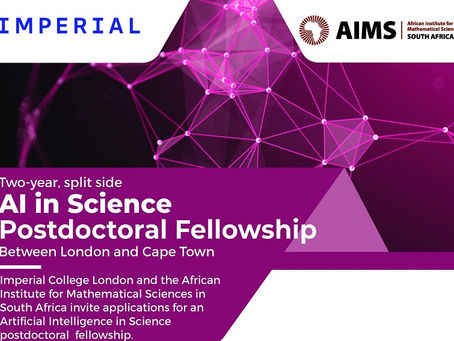 AIMS South Africa AI in Science Postdoctoral Fellowship 2026–2027