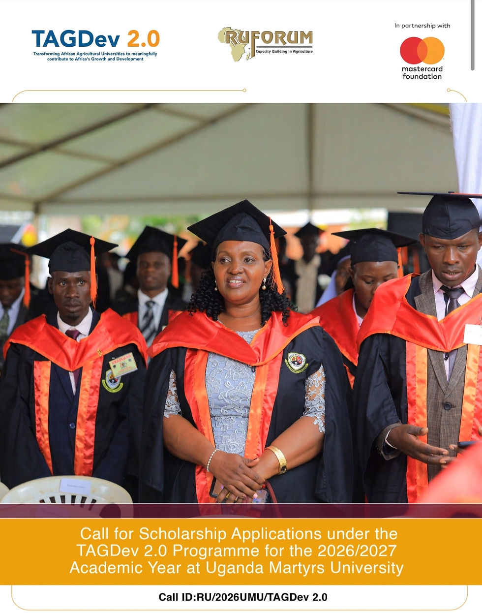 Uganda Martyrs University TAGDev 2.0 Scholarship 2026/2027 | Fully Funded