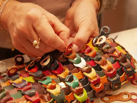 Hand-Woven Leather Bags Florence | Florencia’s Zero Waste Manifesto