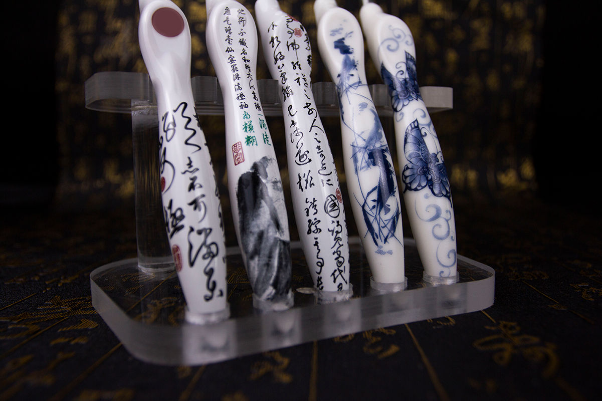 陶瓷精品｜青花瓷牙刷