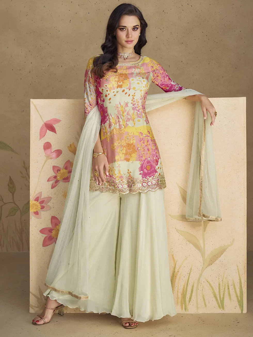 Floral Embroidery for Romantic Charm