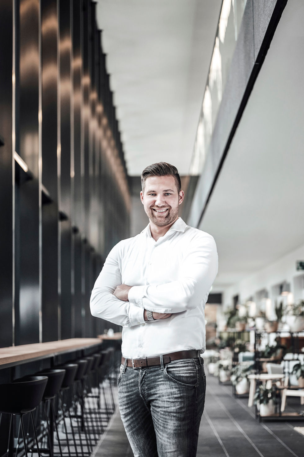Unternehmensfotografie Mitarbeiterporträt