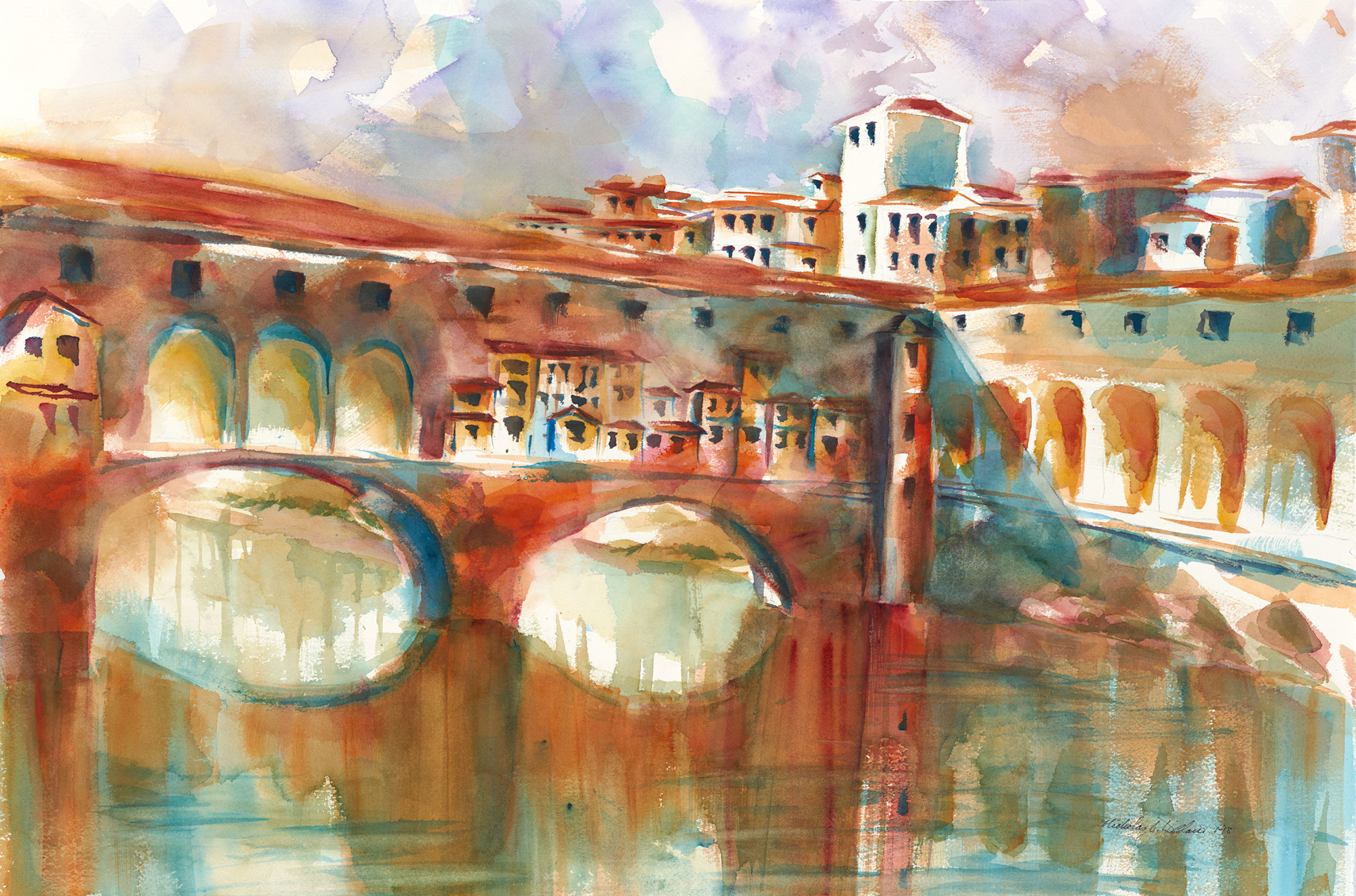 Over the Arno