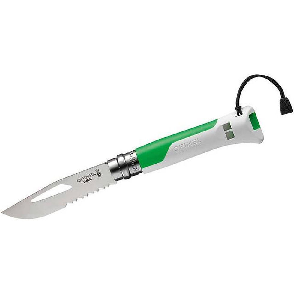 Küçük resim: Opinel No 8 Outdoor Fluo Paslanmaz Çelik Çakı (Yeşil)