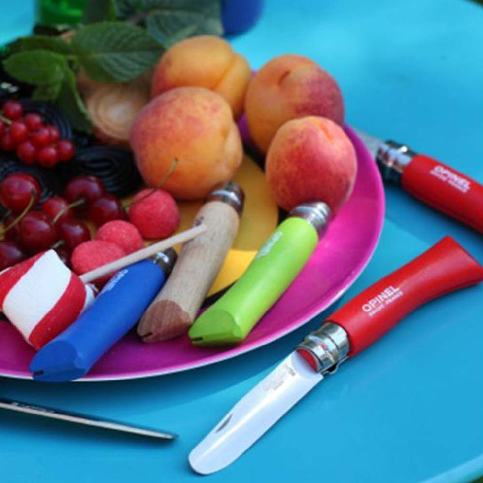 Küçük resim: Opinel Inox No 7 Paslanmaz Çelik Çakı (Kırmızı)