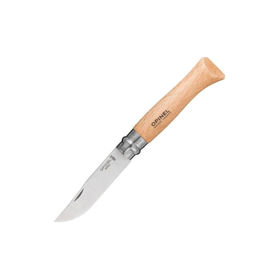 Küçük resim: Opinel Inox 9 No Kayın Saplı Paslanmaz Çelik Çakı