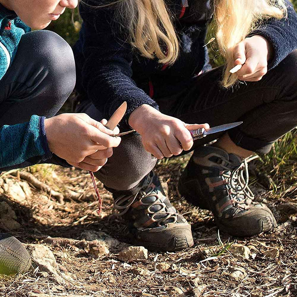 Küçük resim: Opinel Outdoor Junior Katlanır Paslanmaz Çelik Çakı (Mor)