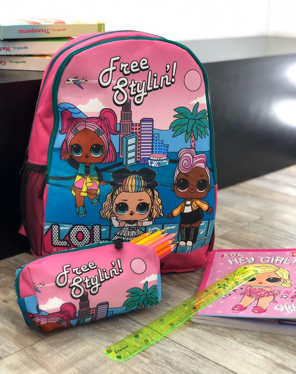 Miniatura: Morral Lol + Cartuchera