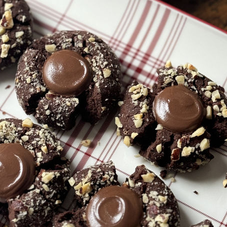 Nutella Thumbprint Cookies
