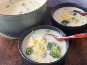Cheddar Potato & Broccoli Soup