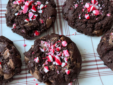 Double Chocolate Peppermint Cookies