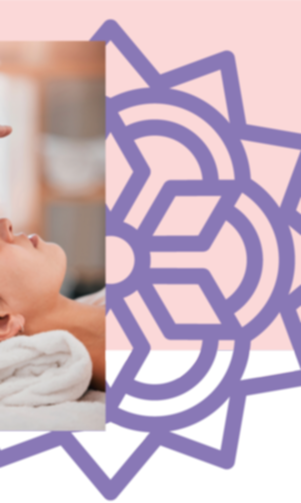 Eine Energieheilung im Prozess