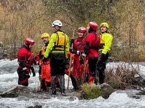 Training for the Call: Northern Sonoma County Firefighters Take on Swift Water Rescue Training