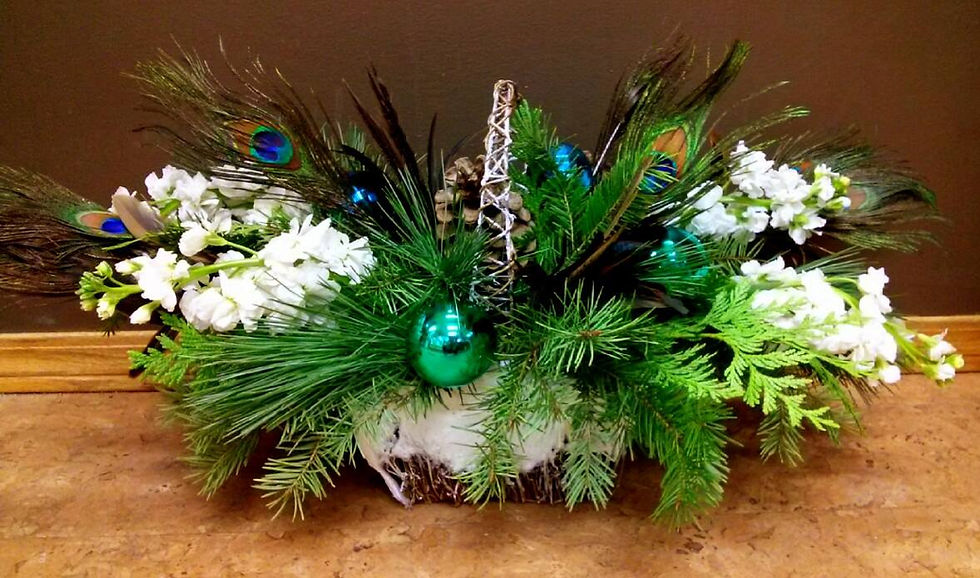 Thumbnail: Winter & Christmas Centrepiece Design