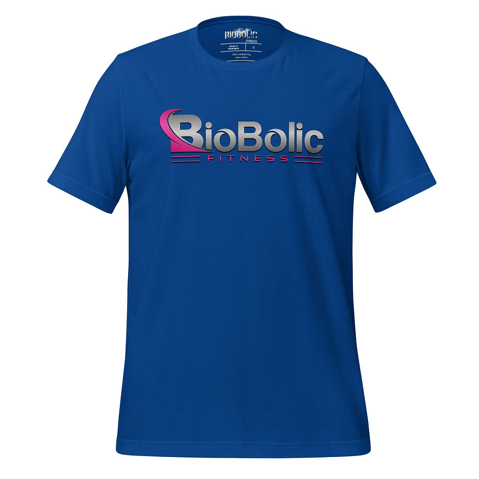 Thumbnail: BioBolic Fitness T-Shirt - Pink / Gray Logo