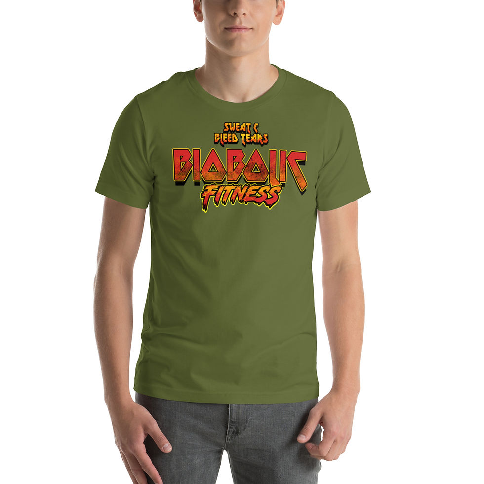 Thumbnail: BioBolic Fitness - Unisex T-Shirt - "American Warrior" Logo