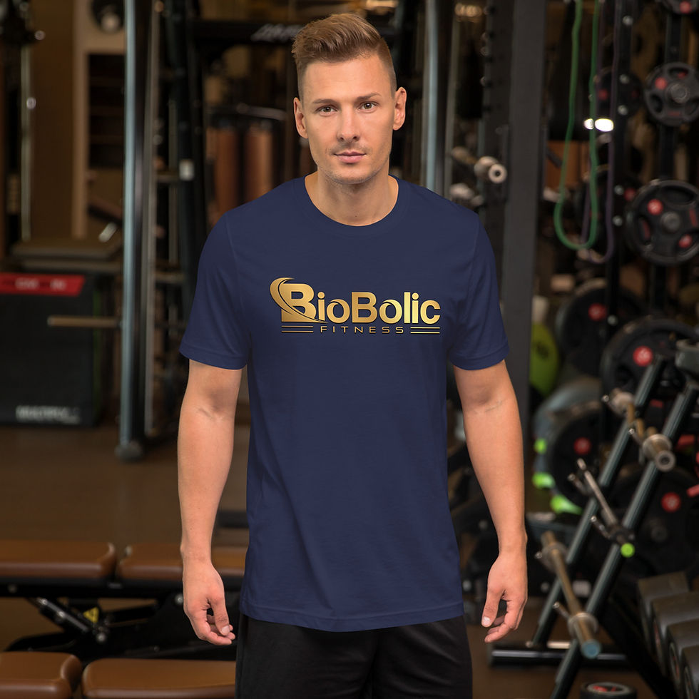 Thumbnail: BioBolic Fitness T-Shirt - Gold Logo