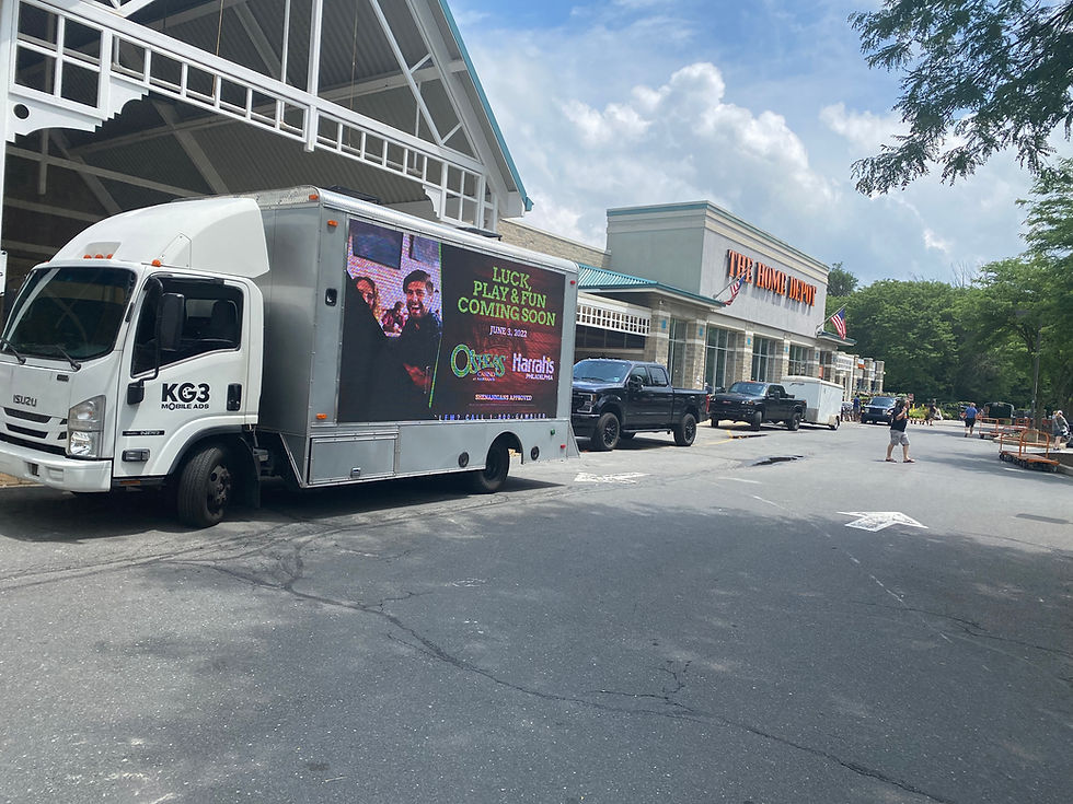 Mobile Billboard promoting
