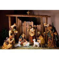 Traditional Nativity Scene