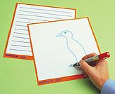 Work Cards-Lines & Blank - Pack of 30 (code B197a)