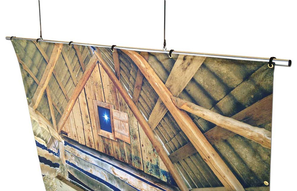 Backdrop hanging Pole (NEW) - Various sizes