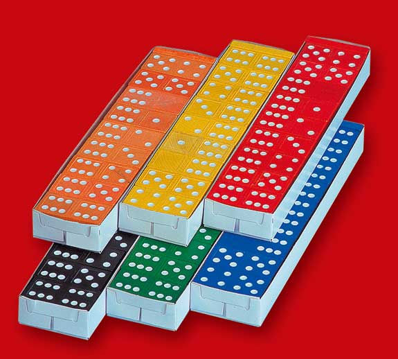 Domino Six Pack - Coloured