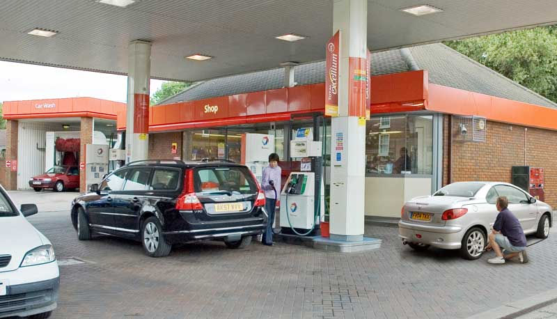 Filling Station Bespoke Backdrop