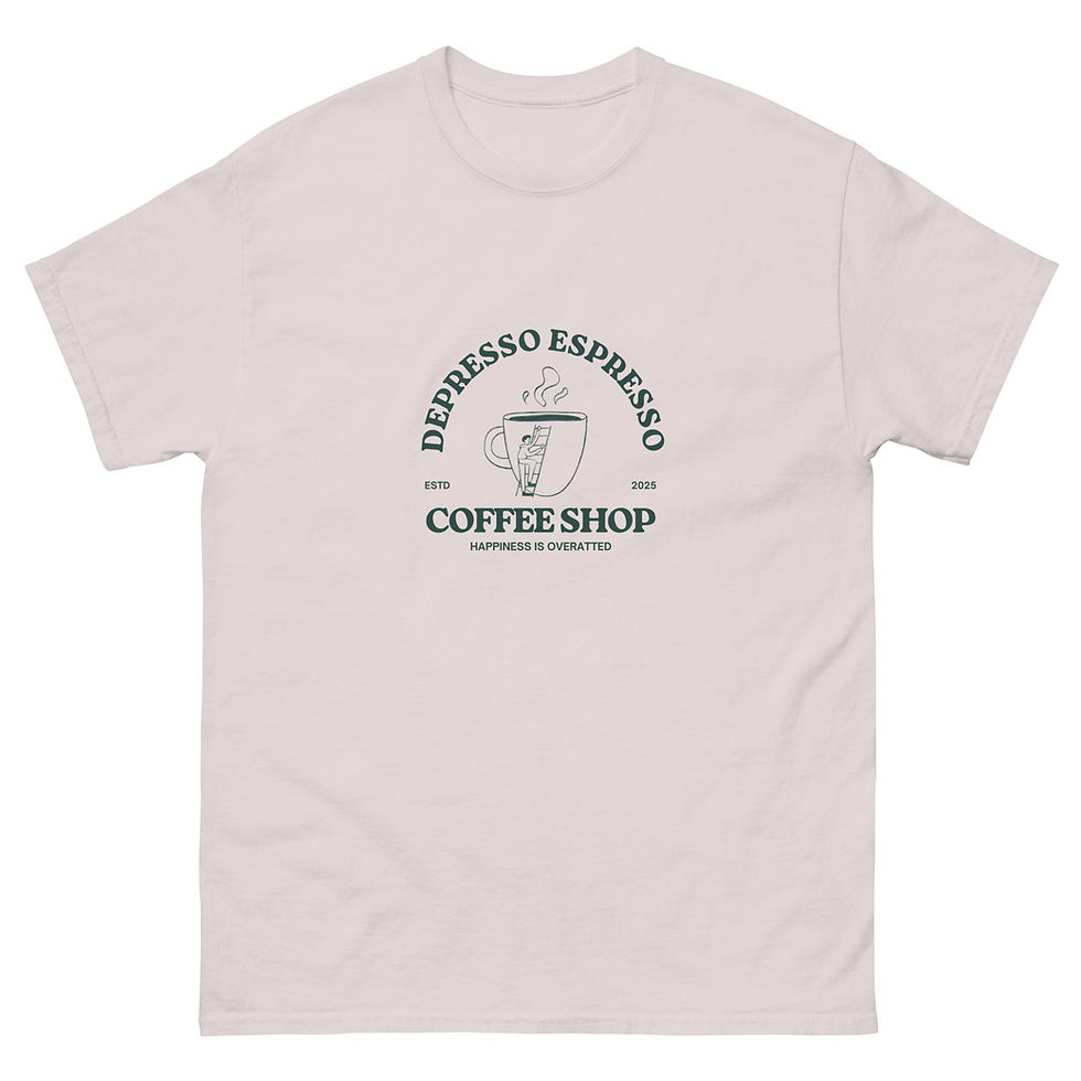 Thumbnail: Depresso Espresso Coffee Shop Unisex classic tee