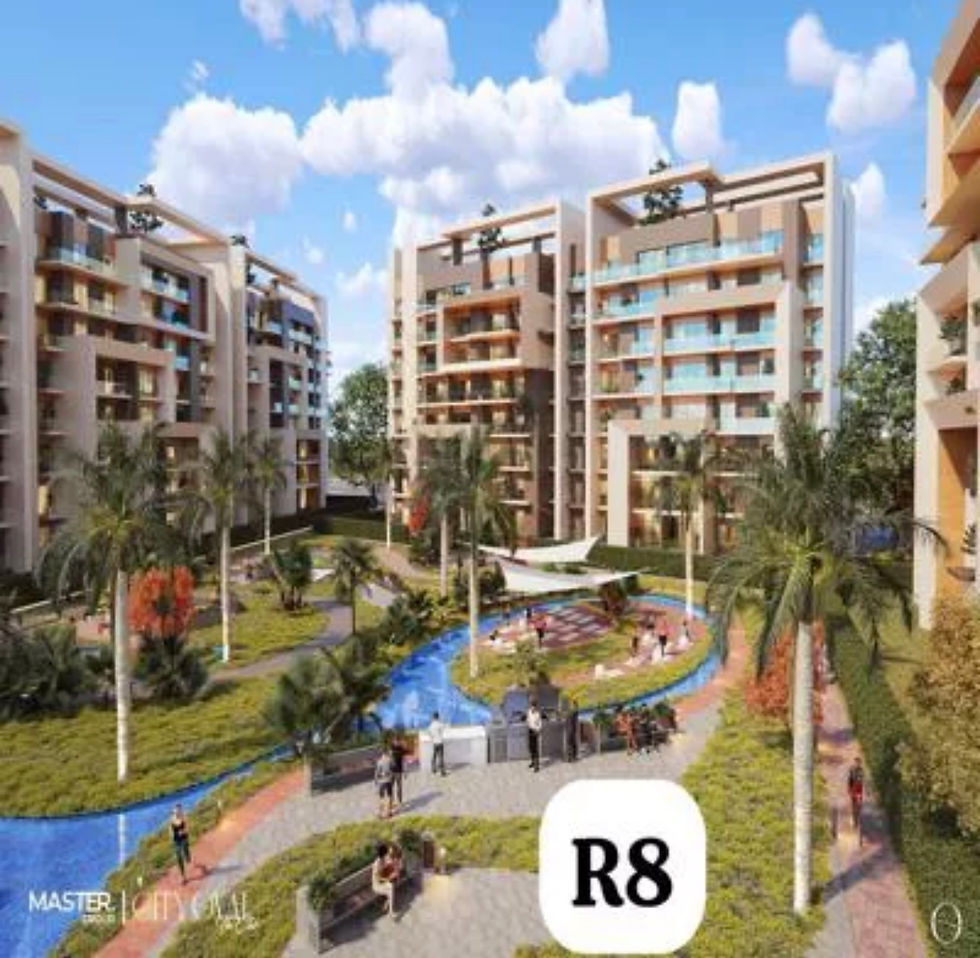 شقة ٢ غرفة إعادة بيع بكمبوند سيتي اوفال بالعاصمة الإدارية الجديدة