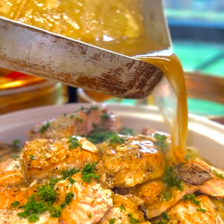 Tajine de Poissons - Dune de Miel Traiteur Le Havre