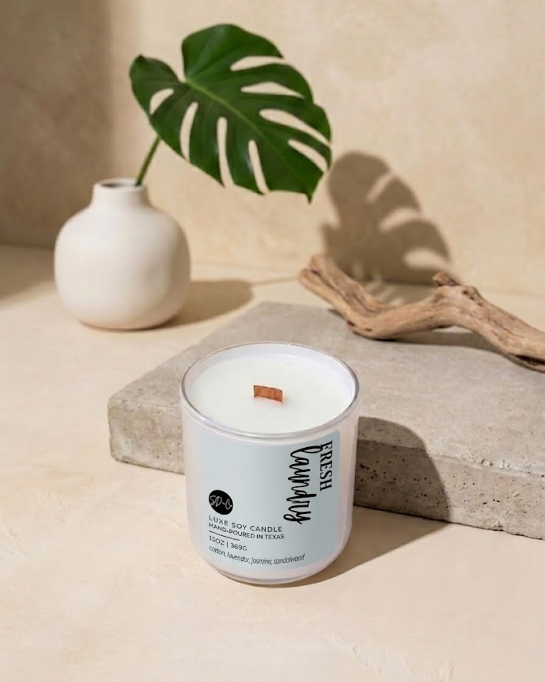 FRESH LAUNDRY Luxe Soy Candle | 13 oz