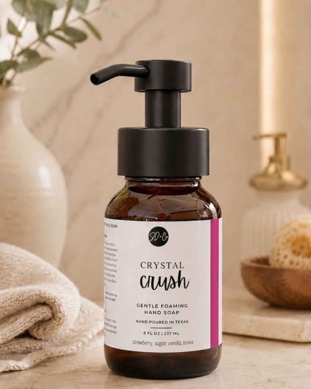 CRYSTAL CRUSH Gentle Foaming Hand Soap | 8 oz