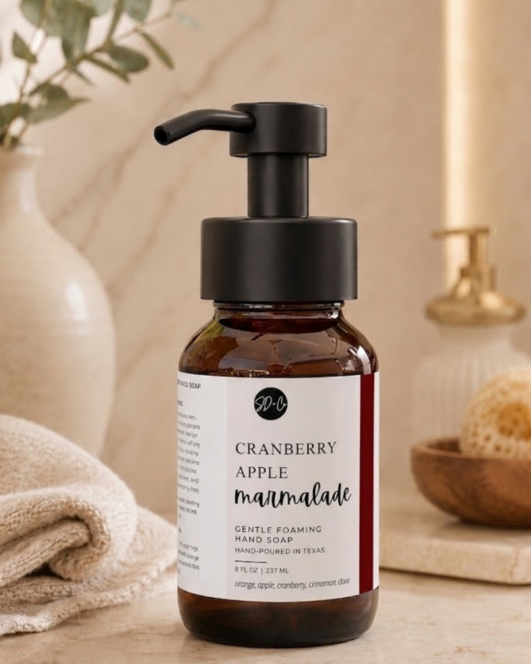 CRANBERRY APPLE MARMALADE Clearance Gentle Foaming Hand Soap | 8 oz
