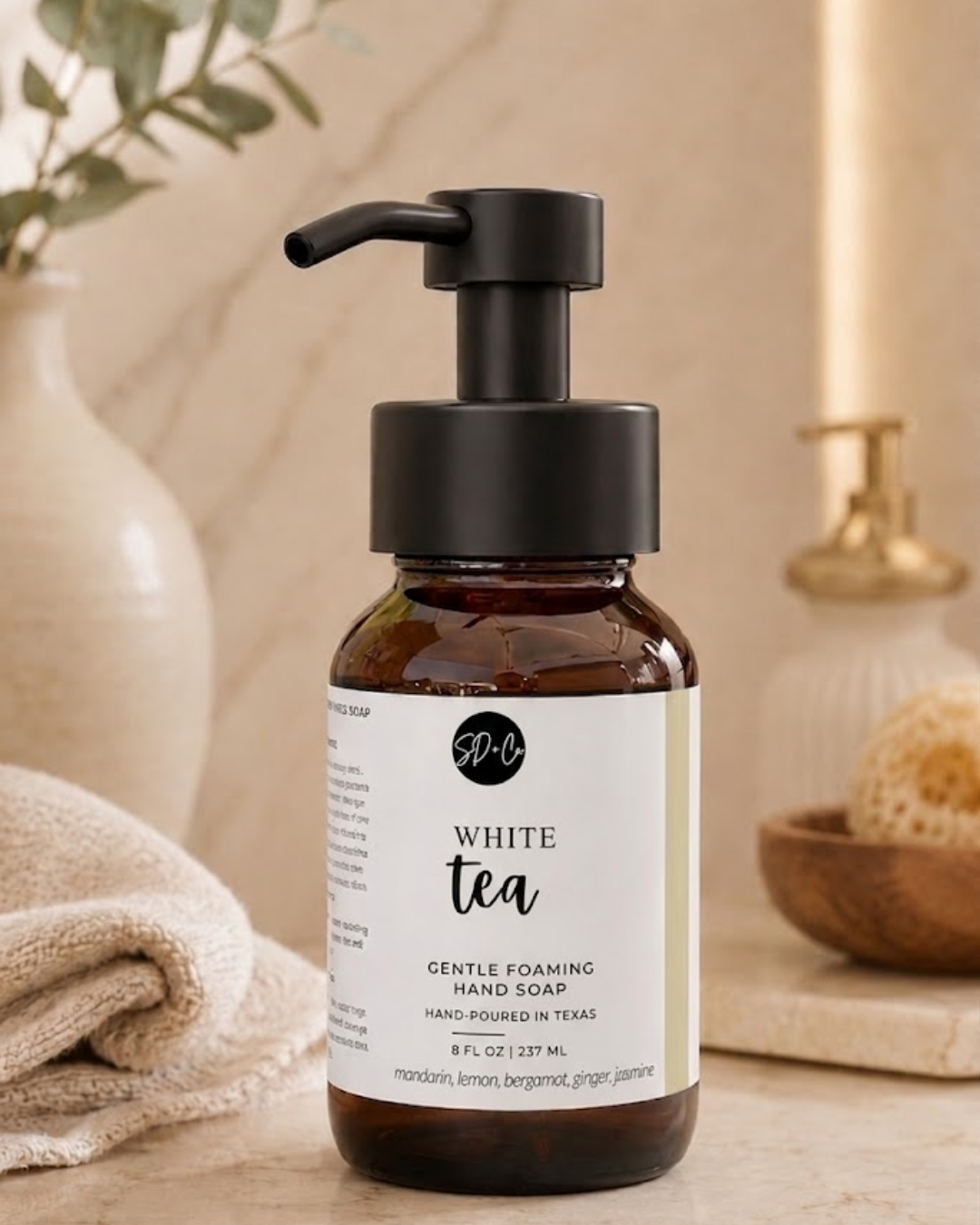 WHITE TEA Gentle Foaming Hand Soap | 8 oz